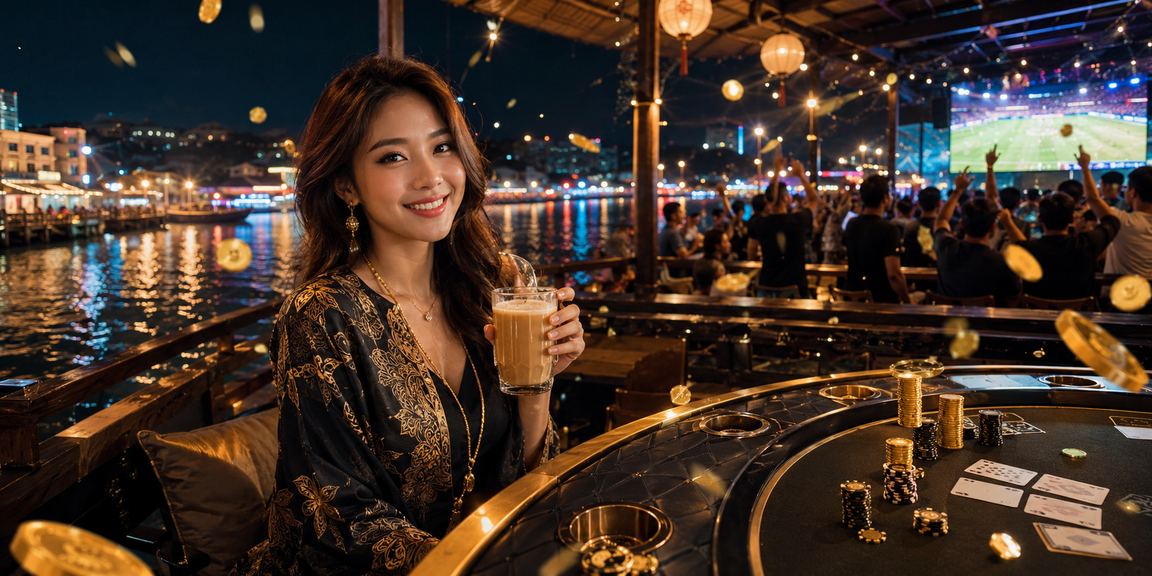 Pemain baccarat Malaysia menikmati permainan kasino langsung and2ble dengan dealer sebenar